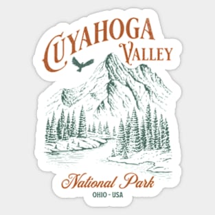 Cuyahoga Valley National Park Sticker